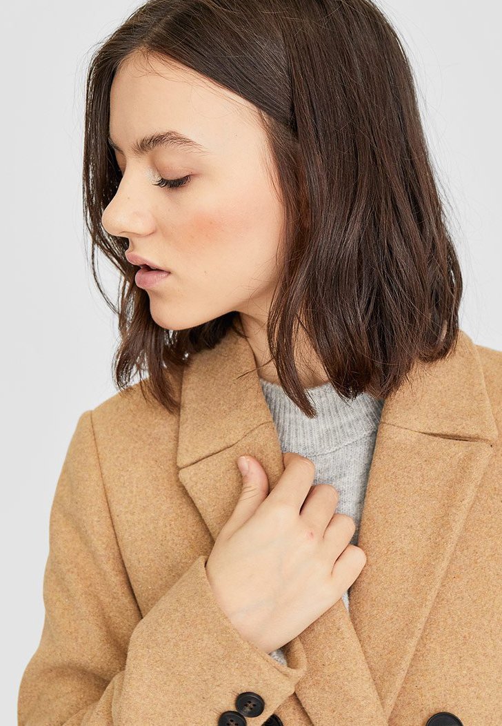 Stradivarius Manteau court brownmarron ZALANDO.FR Stradivarius Manteau court brownmarron ZALANDO.FR