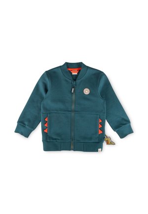 sigikid SIGIKID SWEATJACKE DINO FUN - Zip-up sweatshirt - blau