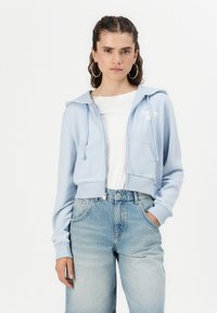 Hollister Co. FRENCH FULL ZIP  - Hoodie - blue