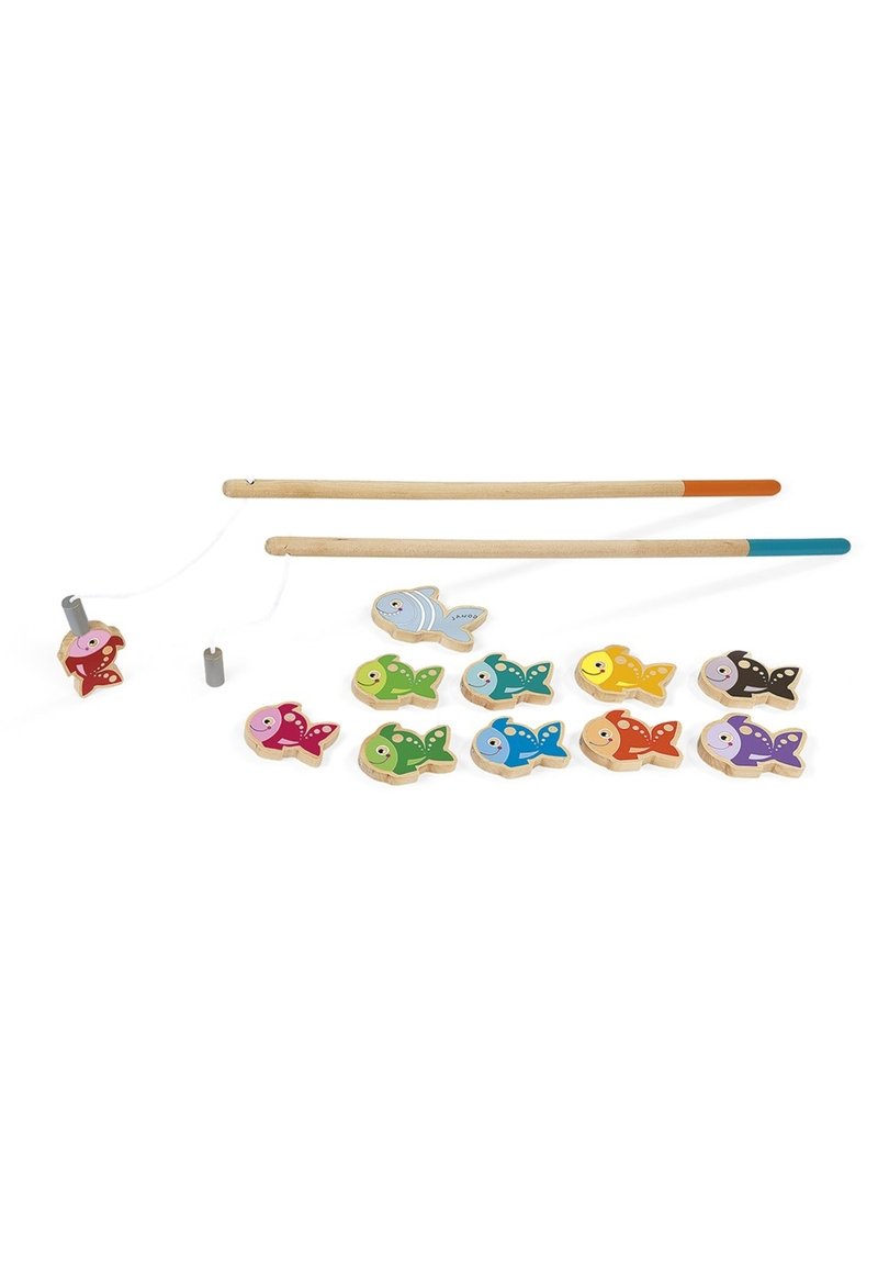 Jogo Pesca C/Cana Sardinha 2 Anos J08209 Janod | TITOCAS DIDATICO