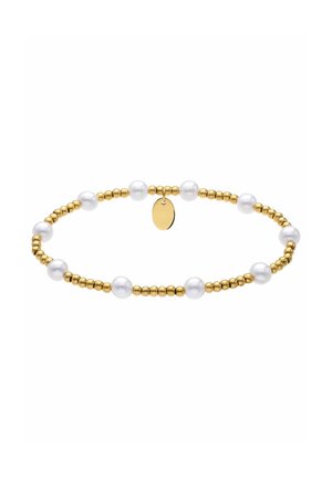 Armband - gold-coloured white