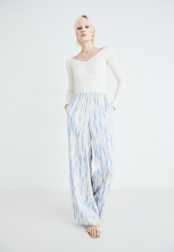 SLFBAELA WIDE PANT - Trousers - birch2