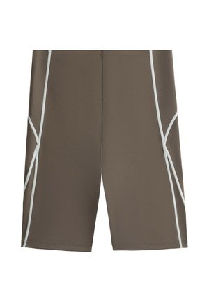 OYSHO, PERFECT-ADAPT 15CM HIGH-RISE CYCLE LEGGINGS WITH SEAMS - Radlershorts - grey