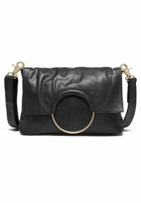 DEPECHE Taška cez plece - black nero