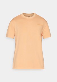 OVERSIZED WASHED  - Triko s potiskem - papaya