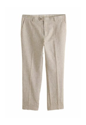 REGULAR FIT - TAILORED FIT  TEXTURE  - Pantalón de traje - neutral