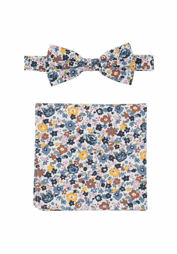 SET  - Einstecktuch - blau