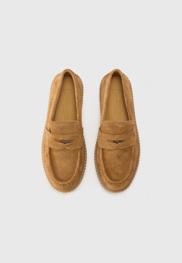 KAPOK - Slip-ons - ambra marrone2