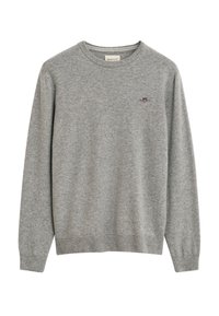 SUPERFINE CREW NECK - Maglione - grey melange