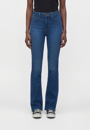 Lee BREESE BOOT - Jeans Bootcut - azure wave