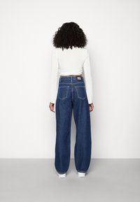 Dr.Denim DONNA - Calças de ganga de corte relaxado - pebble dark retro