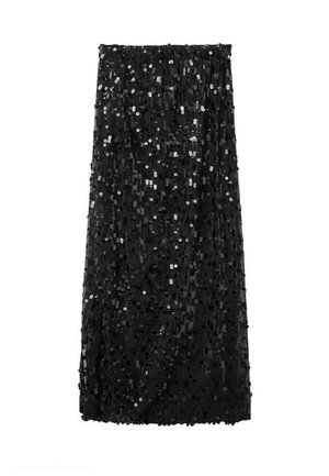 TEEN - Falda larga - black