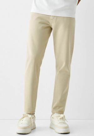 Jeans Straight Leg - beige