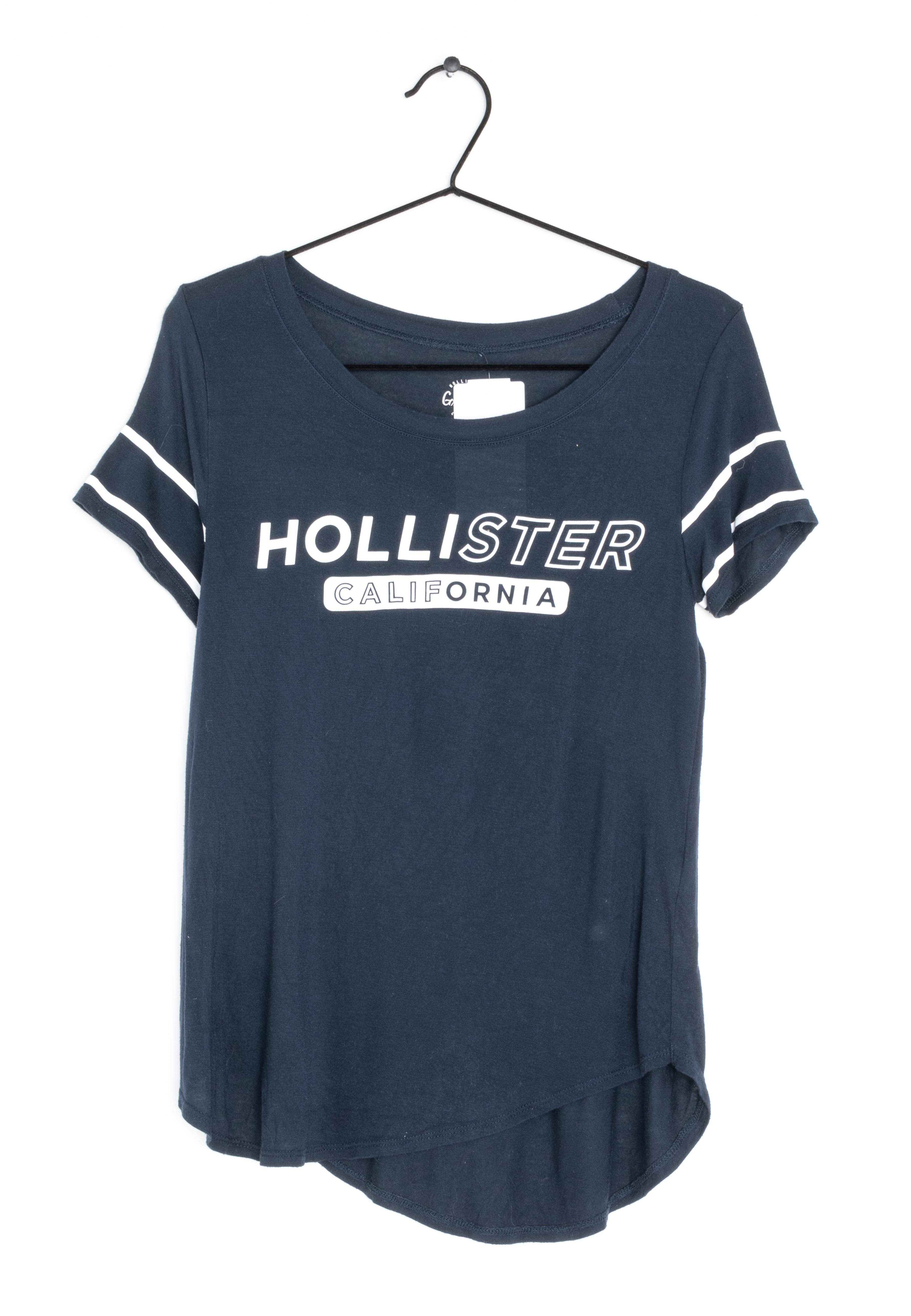 Hollister Co. Print T-shirt - blue/dark 