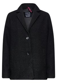 Chaqueta Estilo Lana Abrigo Cecil Con Capucha Para Mujer - Estilo