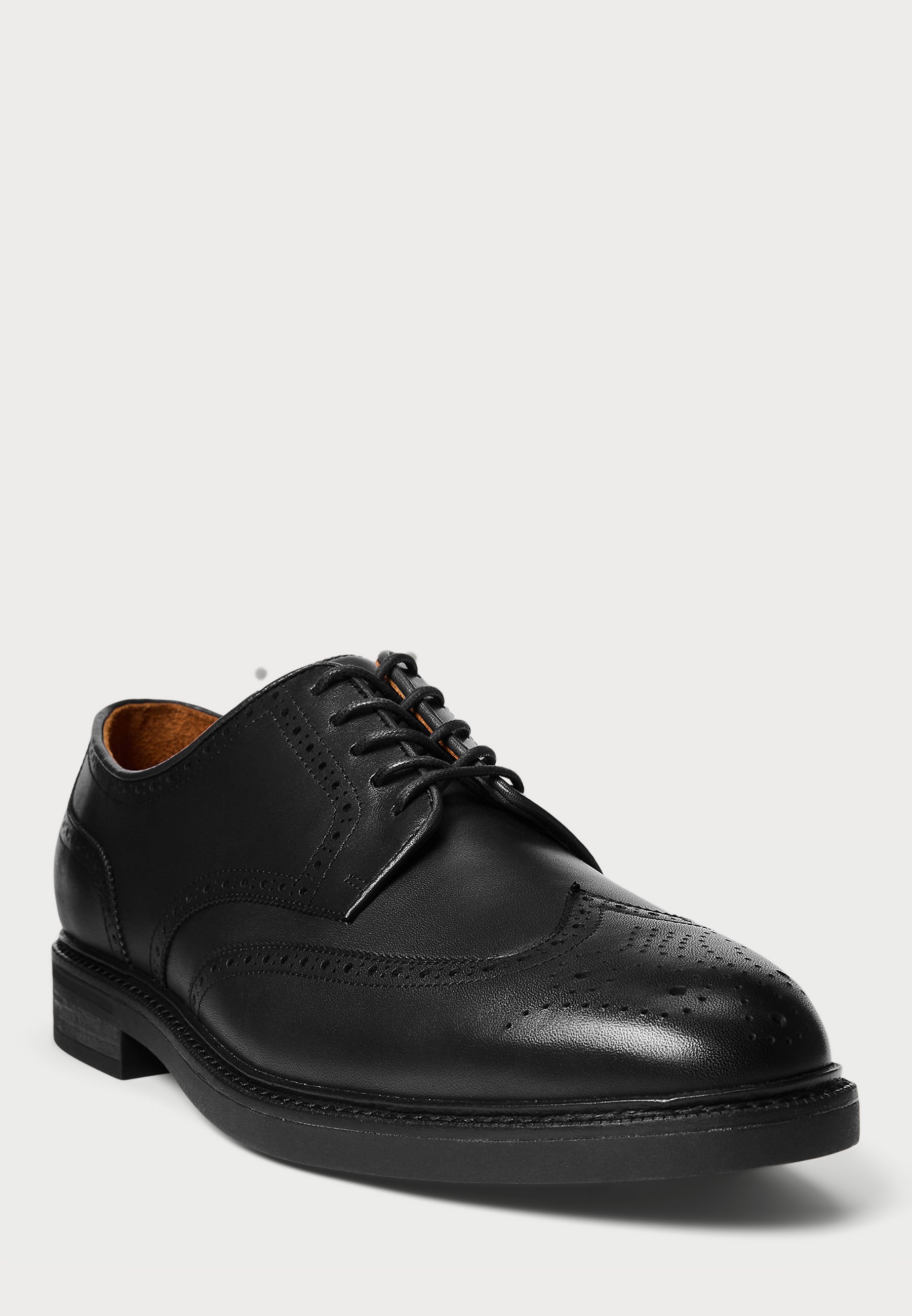 Polo Ralph Lauren ASHER LEATHER WINGTIP SHOE - Smart lace-ups
