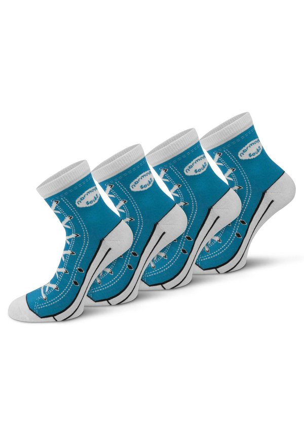 SHOE SOCK 4 PACK - Socken - blau