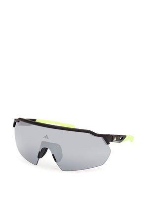 Sunglasses - nero opaco grigio specchiato
