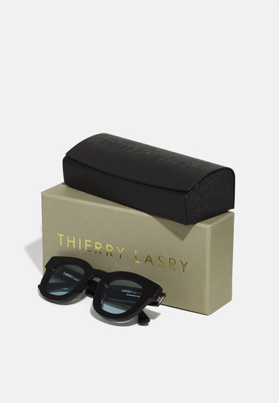 Thierry Lasry DARKSIDY UNISEX - Napszemüvegek - black blue