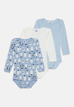 Petit Bateau, DEBOUT 3 PACK - Body - blue/white