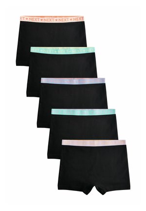 BRIGHT WAISTBAND 5 PACK - Onderbroeken - black