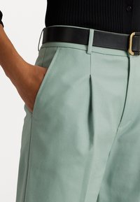 Lauren Ralph Lauren Double Faced Cotton Ankle Trouser - Pantalon classique - soft laurel