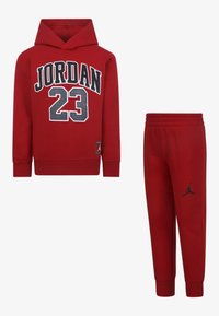 Jordan UNISEX SET Sweatshirt gym red/rouge