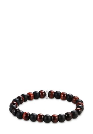 MIT OBSIDIAN- UND TIGERAUGE-PERLEN - Armband - multicolor