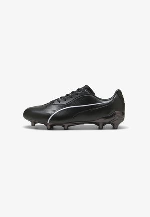 Puma, KING PLATINUM FG/AG FUSSBALLSCHUHE UNISEX - Botines de fútbol para terreno firme - black- black-metallic gold