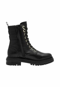s.Oliver Stivaletti con plateau - black gold