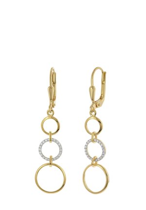 ZIRKONIA - Earrings - gold-coloured