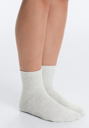 OYSHO, 2 PACK - Sportsokken - mottled light grey