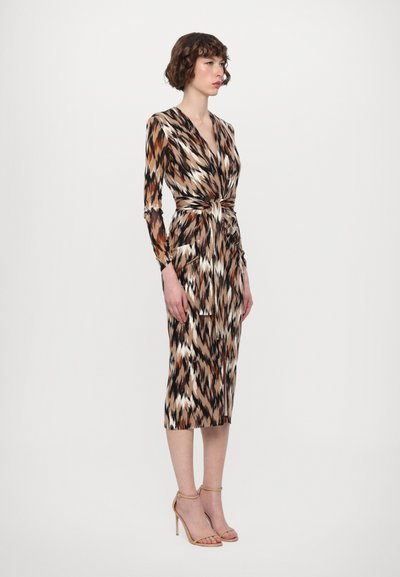 Diane von Furstenberg HADES DRESS - Koktel haljina / svečana haljina - camel