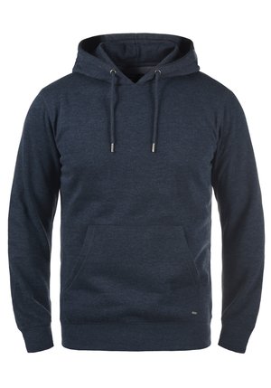 Solid, SDBERT HOODED - Kapuutsiga pusa - blue melange