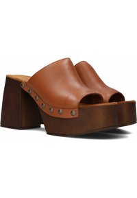 Notre-V Clogs - cognac