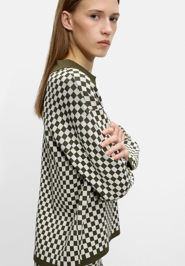 Long sleeved top - dark multicolor2