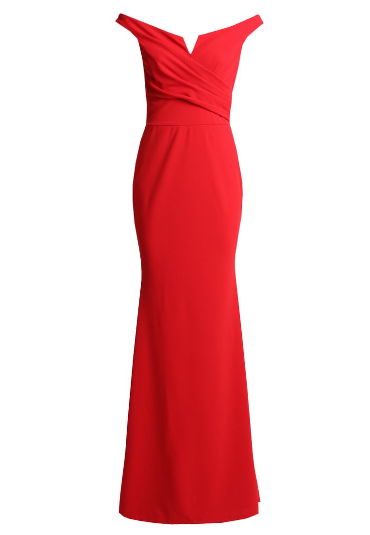 WAL G. Maxi-jurk rood WAL G. Maxi-jurk rood