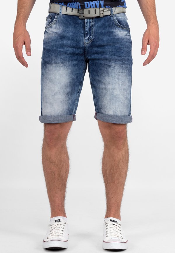 Jeans Shorts - blau