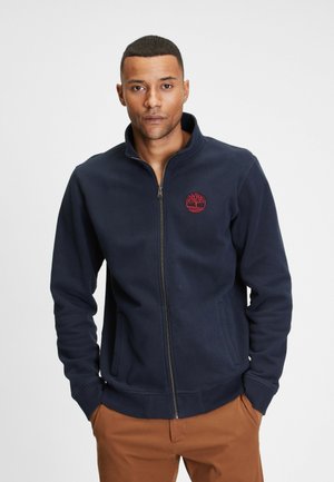TREE - Zip-up sweatshirt - dark sapphire