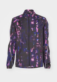 ROAD LITE SHOW PACKABLE JACKET - Windbreaker - performance black/bold magenta