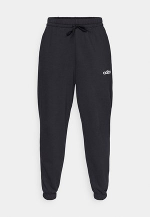 adidas Sportswear ESSENTIALS LINEAR CUFFED - Treningo apatinė dalis - black/white