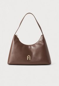 Furla DIAMANTE SHOULDER BAG - Håndtasker - espresso