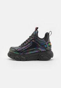 Unselected, black/rainbow