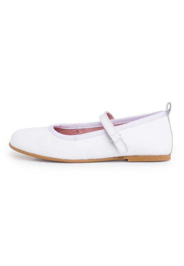MERCEDITAS CEREMONIA   – Riemchenballerina – blanco