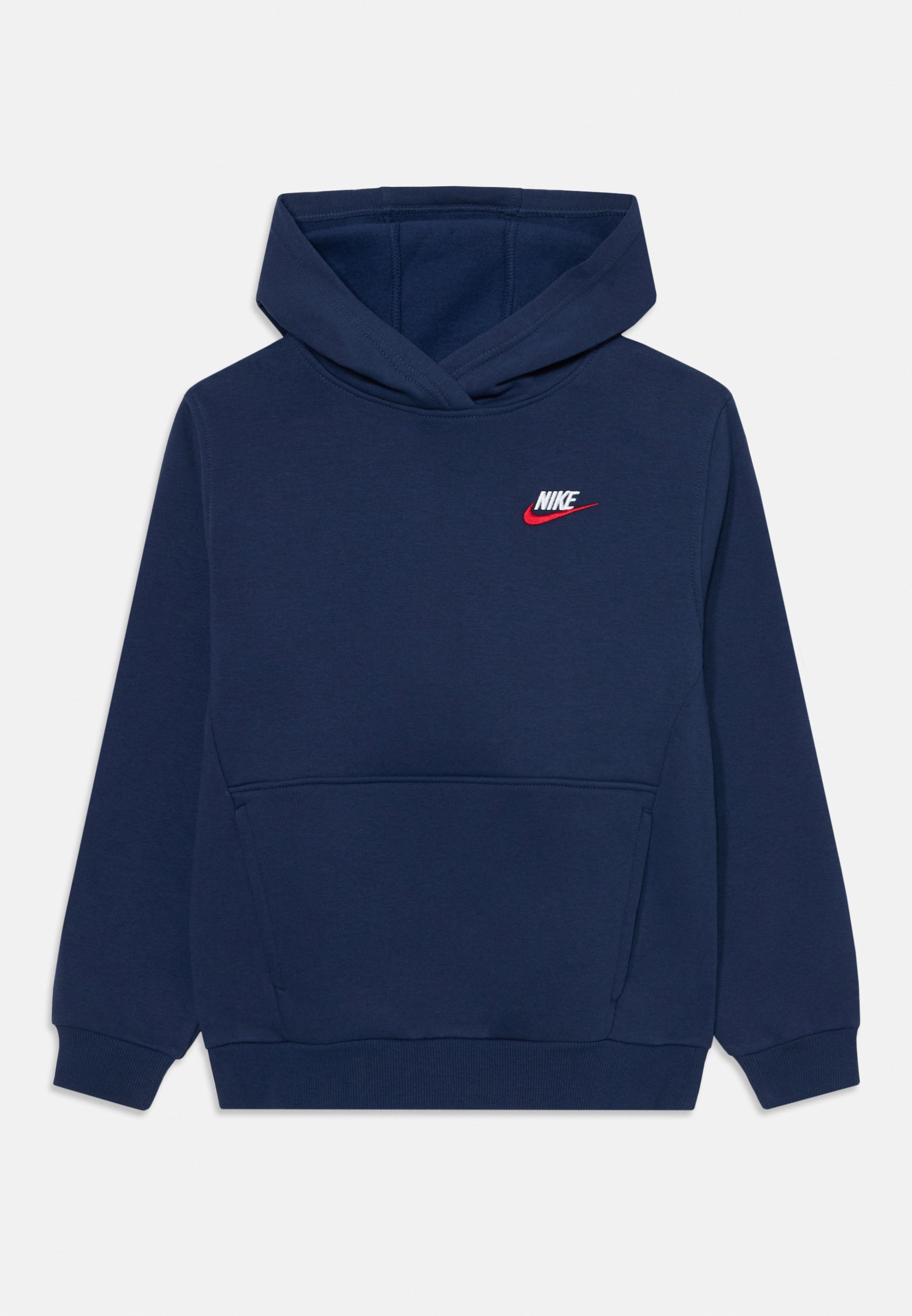 nike club fleece red and blue nike sweater