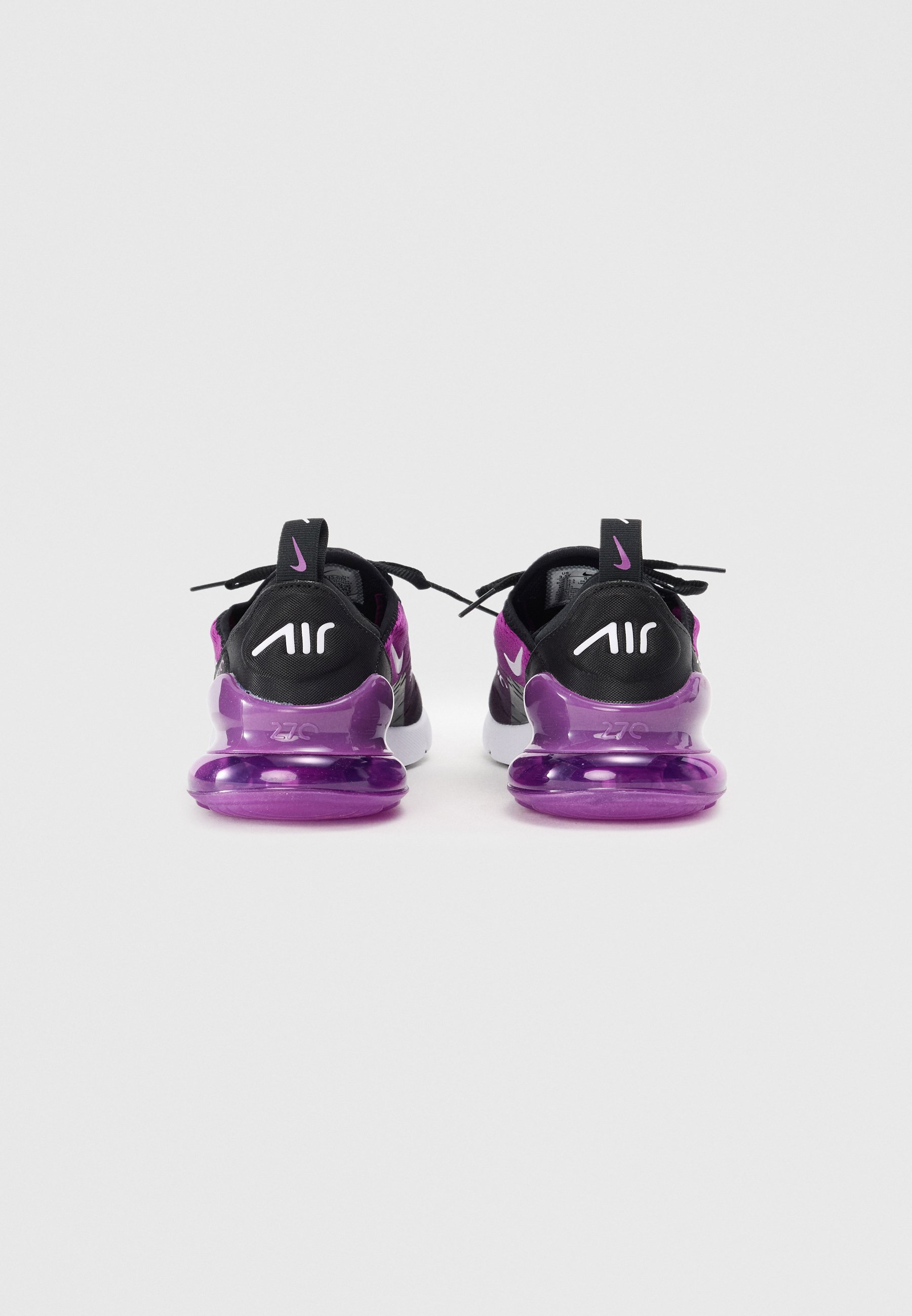 nike air max 270 purple and black