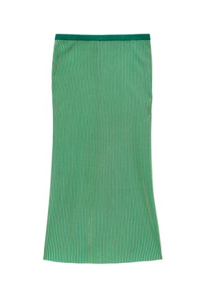 & OTHER STORIES, & OTHER STORIES RIB-KNIT MIDI SKIRT - Falda de tubo - green