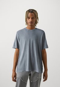 Abercrombie & Fitch - VINTAGE BLANK - T-shirt - bas - moon mist acid Miniatyrbild 1