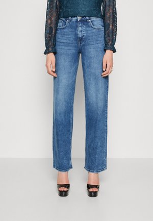 ONLJUICY WIDE - Wide Leg - medium blue denim