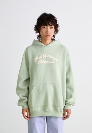 LINEAR HERITAGE LONG HOODIE - Sweat à capuche - green